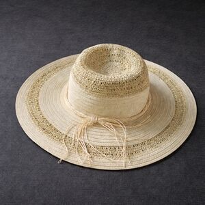 Natural Woven Straw Sun Hat | Wide Brim | Boho Summer